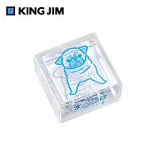 【HITOTOKI】 冰塊水晶印章 L 巴哥