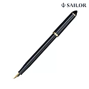 【日本寫樂SAILOR】書法尖藝術鋼筆40度/ 海軍藍
