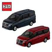 【日本正版授權】兩款一組 TOMICA NO.94 日產 SERENA NISSAN 玩具車 初回特別式樣 多美小汽車