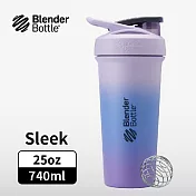 Blender Bottle|《Strada Sleek系列》按壓式不鏽鋼水壺 原裝進口搖搖杯 740ml/25oz 夢幻丁香紫