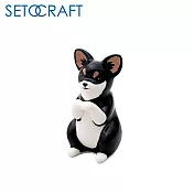 【日本正版授權】狗狗造型 陶瓷眼鏡架 擺飾/眼鏡收納架 SETOCRAFT 吉娃娃