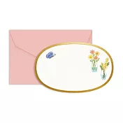 【RYU-RYU】甜美刺繡系列 迷你萬用卡 ‧ 花卉