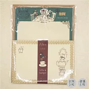 【日本kokorotodom】愛麗絲夢遊仙境 信紙組 ‧ MAD TEA PARTY