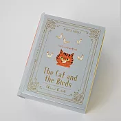 【kokorotodom】伊索寓言 故事書造型便條紙 ‧ 貓與鳥兒