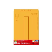 珠友 大4K(B4)黃牛皮標準信封/推甄入學適用/中式公文信封袋/文件資料袋/郵寄信封-1包2入【6包】