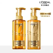 【2入組】LOREAL Paris 巴黎萊雅 黃金胜肽柔韌修護洗髮露/護髮素440ml