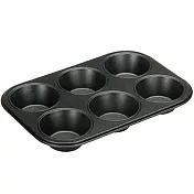 《ibili》六格不沾瑪芬烤盤 | 點心烤模 - 26.5cm
