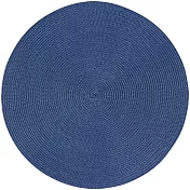 《NOW》素面織紋圓餐墊(藍紫) | 桌墊 杯墊