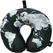 《DQ&CO》緩衝顆粒護頸枕 | 午睡枕 飛機枕 旅行枕 護頸枕 U型枕 - 幾何地圖