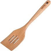 《ibili》櫸木直柄濾油鍋鏟 | 炒菜鏟 - 30cm