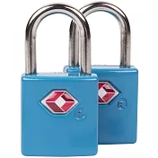 《TRAVELON》TSA行李鑰匙鎖2入(藍) | 防盜鎖 安全鎖 行李箱鎖