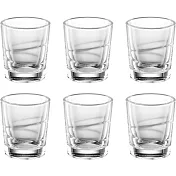 《TESCOMA》烈酒杯6入(雕紋25ml) | 調酒杯 雞尾酒杯 Shot杯