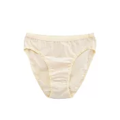 【和諧生活有機棉】舒棉高叉內褲(2入) 2XL 米白