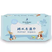 樂彩森林 Peter Rabbit比得兔純水濕紙巾- 藍色(20抽)