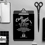 【日本HIGHTIDE】粉筆可書寫黑色板夾 ‧ A5