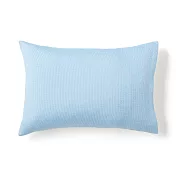 【MUJI 無印良品】【限定】豐基人絹枕套/43/藍色