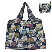 【JP生活館 】可折疊大容量購物袋環保袋 * 大象