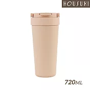 【HOUSUXI舒希】316保溫舒吸杯(附彈跳吸管)-燕麥奶