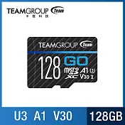 TEAM 十銓 GO Micro SDXC 記憶卡128GB(U3 V30 A1)
