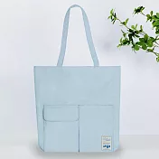 KOKUYO Little Woods-托特包(大)- 雪松藍