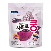 韓國【BEBECOOK】嬰幼兒初食米米泡芙 紫番薯 6M+