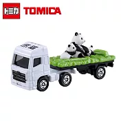 【日本進口正版】TOMICA NO.3 熊貓 動物運輸車 多美小汽車 438908