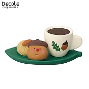 【DECOLE】concombre 豐收的秋天 栗子山 栗子咖啡 小茶點組