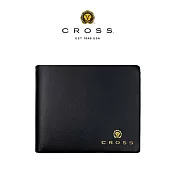 【CROSS】臺灣總經銷 限量2折 頂級小牛皮素面4卡零錢袋皮夾 洛非諾系列全新專櫃展示品