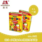 【臺灣森永】多樂福水果糖-180克 臺灣特產水果(5件組)