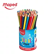 【法國Maped】學用桶裝色鉛筆(12色)72入