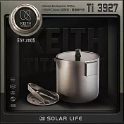 Keith 鎧斯鈦時尚功夫泡茶鈦杯 350ml / Ti3927.功夫茶具 鈦泡茶杯組 鈦泡茶壺 純鈦分茶杯 茶盅茶海倒茶杯