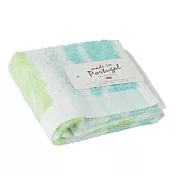 【日本HAYASHI】Adaptation 條紋超長棉柔軟手巾 ‧ Green