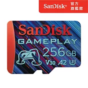 SanDisk GamePlay microSD™ 手機和掌上型遊戲記憶卡 256GB