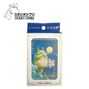 【日本正版授權】宮崎駿 龍貓 壓克力盒 撲克牌 日本製 豆豆龍/吉卜力