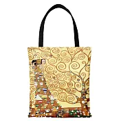 【素包包】單肩包 文藝簡約克林姆復刻托特側背(11040) _生命之樹