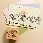 【日本SANBY】現在正在休息中印章 ‧ 玩遊戲