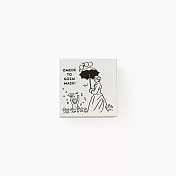 【日本SANBY】世界名畫意象應援印章 ‧ 旋轉陽傘的女人