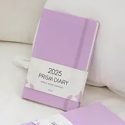 INDIGO 2025年 Prism B6 Weekly Diary Lavender