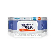 優生 酒精濕巾超厚型- 80抽(加蓋)