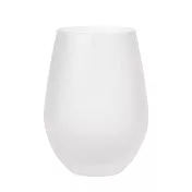 【日本Toyo Sasaki】職人磨砂霧面 玻璃酒杯360ml ‧ 經典