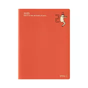 MIDORI POCKET DIARY 2025手帳(月間)A6- 歐吉桑