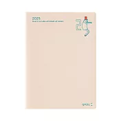 MIDORI POCKET DIARY 2025手帳(月單週方格)A6- 歐吉桑