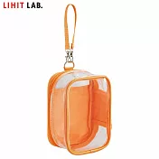 lihit lab多用途裝飾收納袋 桔色