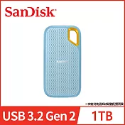 SanDisk E61 1TB 行動固態硬碟 公司貨 天藍