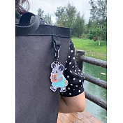 書蟲鼠鼠 刺繡鑰匙圈