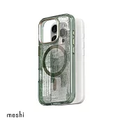 Moshi iPhone 16 Pro iGlaze 透明保護殼 (兼容MagSafe) 無 豔陽綠