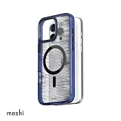 Moshi iPhone 16 Pro Max iGlaze 透明保護殼 (兼容MagSafe) 無 黃昏藍