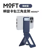 美國MOFT 瞬變卡包三角支架 MOVAS™ - 海峽藍