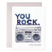 【 E.Frances 】Boom Box Birthday Greeting Card 生日卡 #BD315