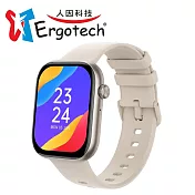 ERGOLINK 人因科技 2.01＂心率血氧藍牙通話腕錶 SW202 星曜銀